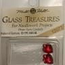Mill Hill 12077 Декоративная подвеска "Very Sm Domed Heart Bright Red"