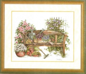 Lanarte 34388 Скамейка в саду (Garden Bench/Rake)