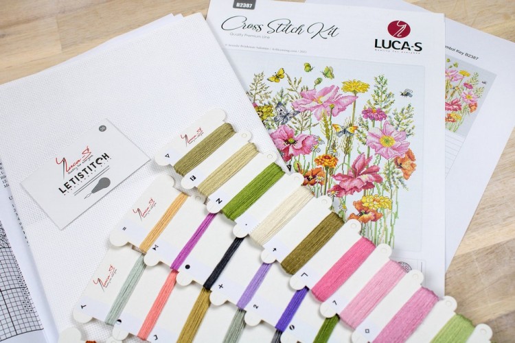 Набор для вышивания Luca-S B2387 Весенние цветы