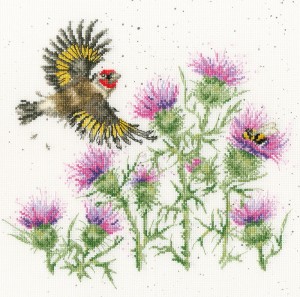 Bothy Threads XHD133 Feathers And Thistles (Перья и чертополох)