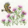 Набор для вышивания Bothy Threads XHD133 Feathers And Thistles (Перья и чертополох)