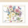 Набор для вышивания Lanarte PN-0165375 Flowers in white pot