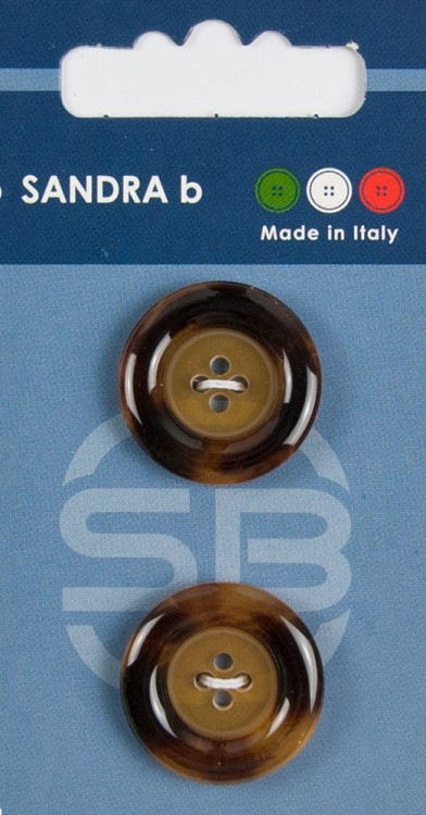 Sandra CARD089 Пуговицы, зеленый
