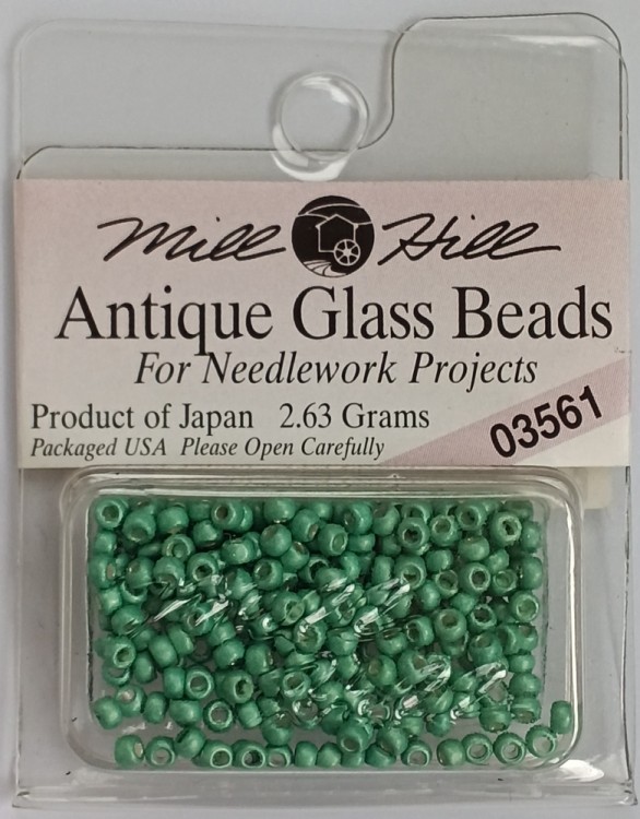 Mill Hill 03561 Satin Ice Green - Бисер Antique Seed Beads