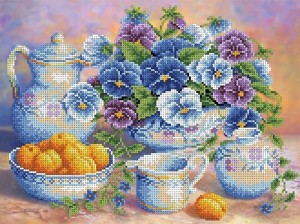 Каролинка ТКБЦ 3029 Голубой букет