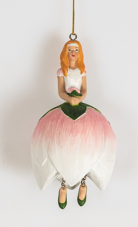Fiebiger Floristik 850029-104 Фигурка декоративная, Blumenmadchen "Кувшинка"