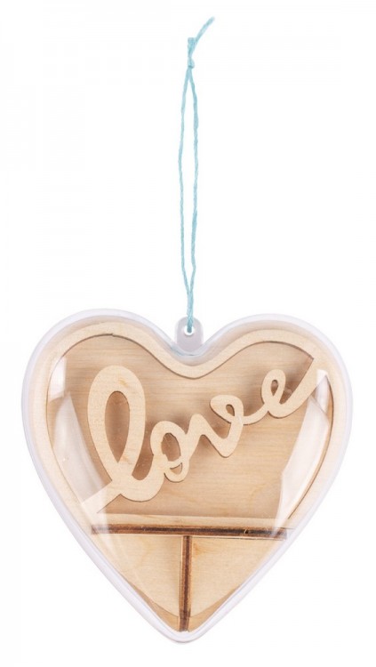 Rayher 62952505 Набор декоративных элементов - вставок "Любовь"