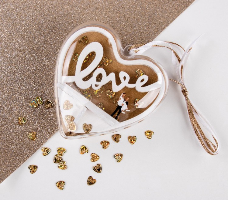 Rayher 62952505 Набор декоративных элементов - вставок "Любовь"