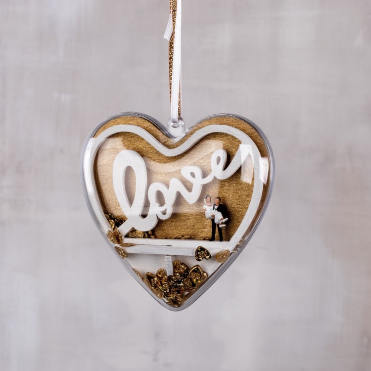 Rayher 62952505 Набор декоративных элементов - вставок "Любовь"