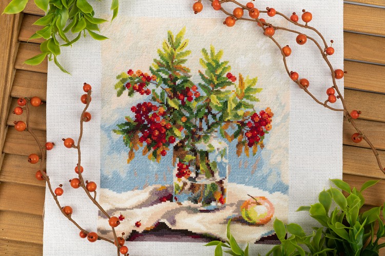 Набор для вышивания Панна C-7316 Букет рябины