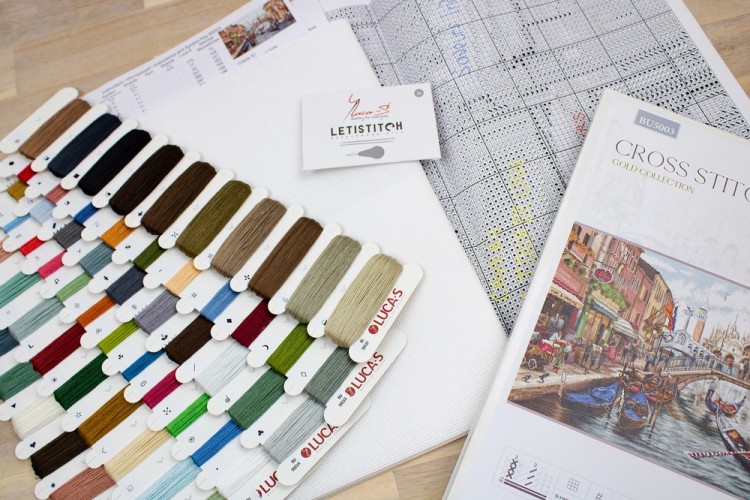 Набор для вышивания Luca-S BU5003 Венеция