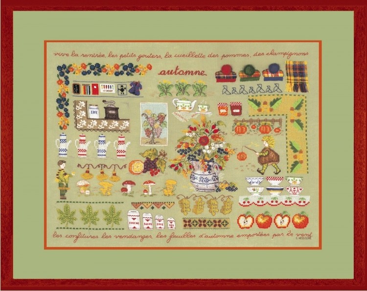 Набор для вышивания Le Bonheur des Dames 1132 Automne (Осень)