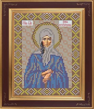 Galla Collection М262 Икона Святая блаженная Ксения Петербургская