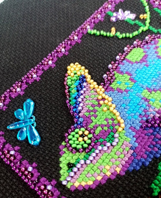 Набор для вышивания Марья Искусница 13.003.18 Хамелеон