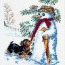 Eva Rosenstand 12-997 Снеговик и щенок