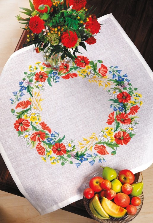 Набор для вышивания Eva Rosenstand 43-259 Valmuer (Маки)