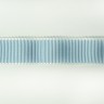 SAFISA 5117-15мм-04 Лента репсовая с белым краем, ширина 15 мм, цвет 04 - голубой