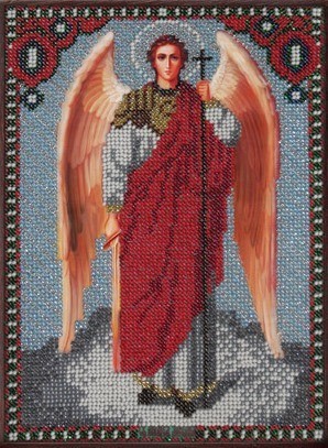 Вышиваем бисером №903 Святой Архангел Михаил - Ткань с рисунком для вышивания бисером