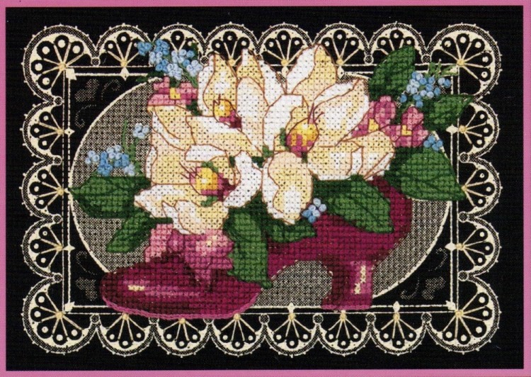 Набор для вышивания Dimensions 06722 Lovely Magnolias (made in USA)