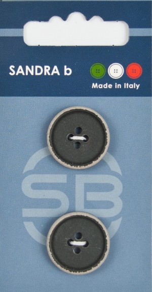 Sandra CARD190 Пуговицы, черный
