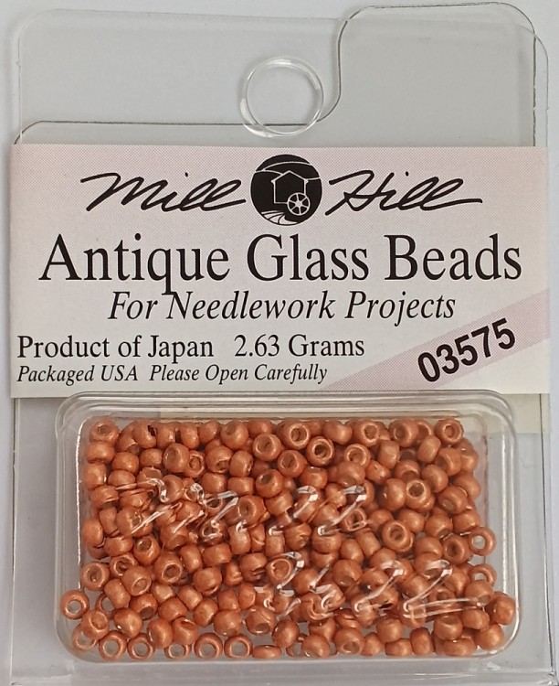 Mill Hill 03575 Satin Coral - Бисер Antique Seed Beads