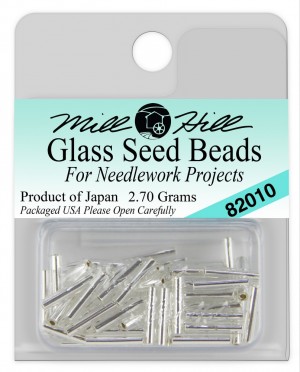 Mill Hill 82010 Ice - Бисер Medium Bugle Beads