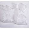 Rayher 36105000 Форма для мягких моделирующих паст "Семейство кроликов"
