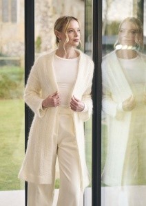Rowan MIP12 Инструкция Mode at Rowan по вязанию кардигана "Ovington" из пряжи Alpaca Haze