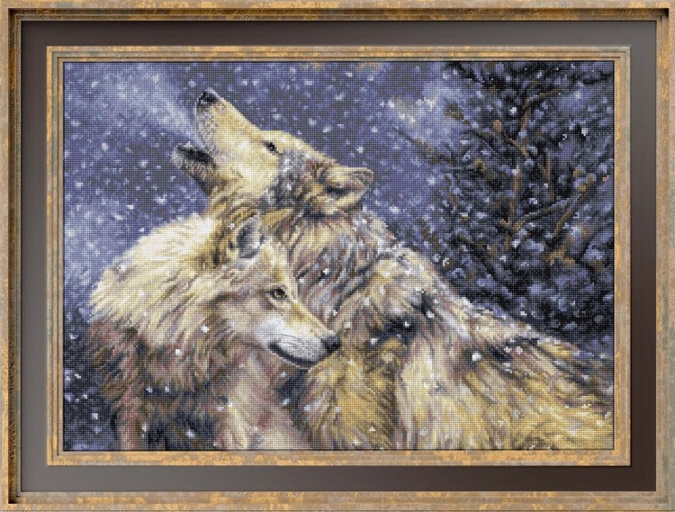 Набор для вышивания Luca-S BU5004 Снегопад