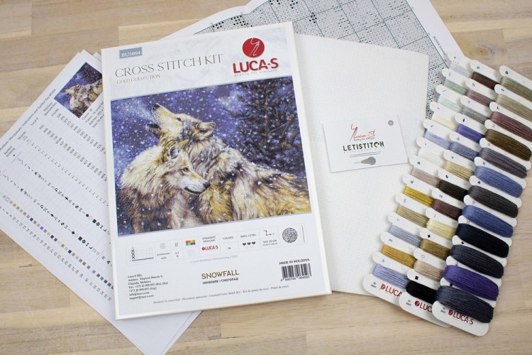 Набор для вышивания Luca-S BU5004 Снегопад