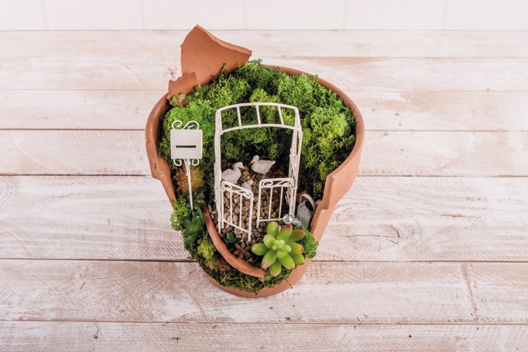 Rayher 46231102 Садовая миниатюра "Арка с калиткой"