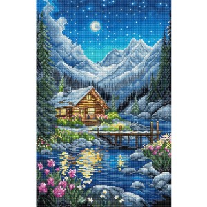 LetiStitch L9916 Moonlit night (Лунная ночь)