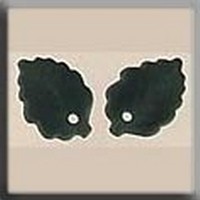 Mill Hill 12143 Декоративная подвеска "Medium Leaf Matte Tourmaline"