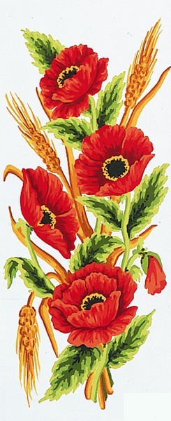 Collection D'Art 8021 Ткань с рисунком для вышивания
