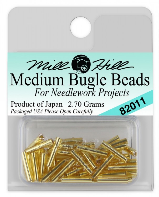 Mill Hill 82011 Victorian Gold - Бисер Medium Bugle Beads