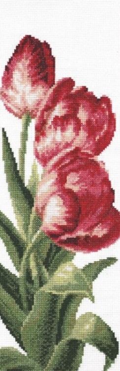 Набор для вышивания Палитра 01.008 Тюльпаны