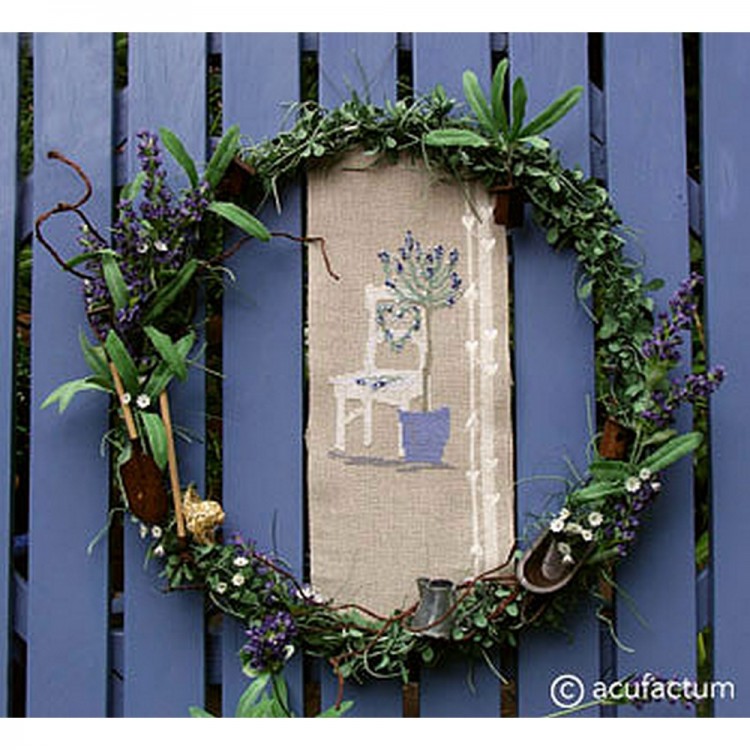 Набор для вышивания Acufactum 2435 Лавандовая мечта - панно