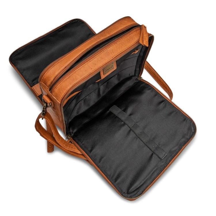 Muud QB-4450R1/Whisky Сумка-органайзер через плечо "Cathy"