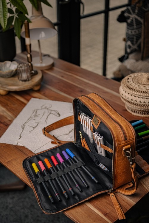 Muud QB-4450R1/Whisky Сумка-органайзер через плечо "Cathy"