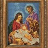 Мир багета 43БК 1417-229_ПЛ Рама для иконы "Рождество Христово" Радуга бисера