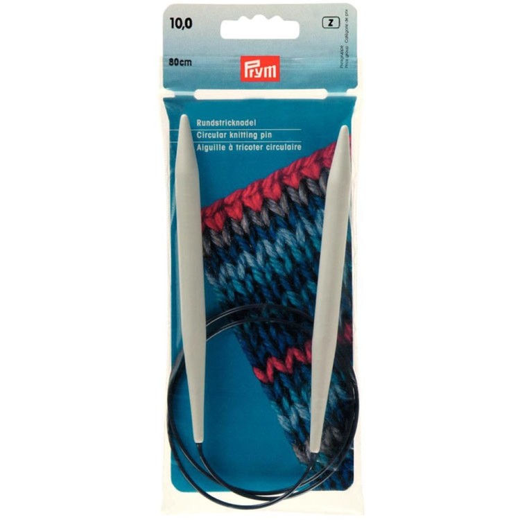 Prym Спицы круговые 80 см, пластик