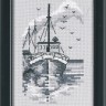 Набор для вышивания Permin 13-8376 Fiskekutter (Рыбацкая лодка)