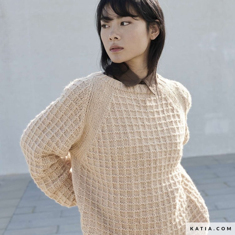 Пряжа для вязания Katia 929 Cotton-Merino