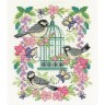 Набор для вышивания DMC BK1563 Oriental Birdcage (Птичья клетка в восточном стиле)
