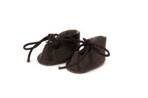 Совушка 24740 Ботиночки для кукол темно-коричневые