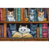Набор для вышивания LetiStitch L9917 Bookshelf (Книжная полка)
