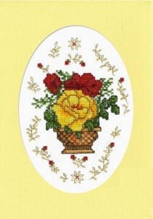 Набор для вышивания Марья Искусница 10.001.02 Открытка "К весеннему празднику"