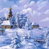 Белоснежка 137-AB Зима в деревне