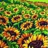 Collection D'Art 8046 Ткань с рисунком для вышивания