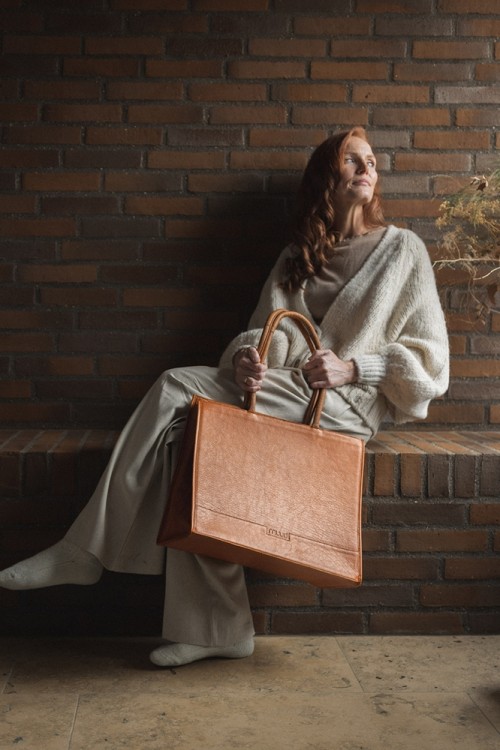 Muud QB-4438R2/Whisky Сумка-шоппер "Bina XL"